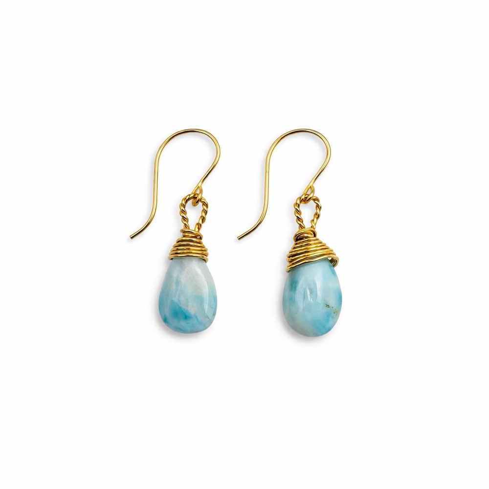 HK7021 Larimar Earrings